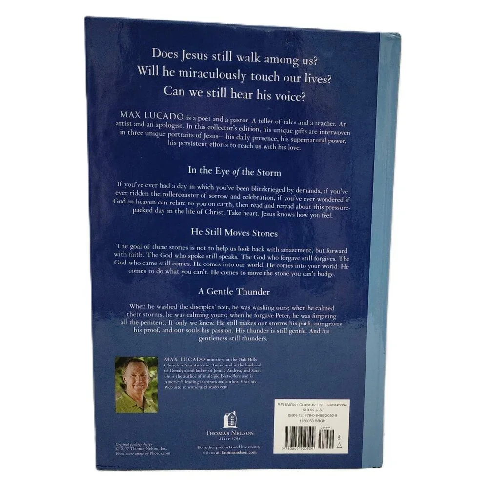3in1 In the Eye of the Storm/He Still Moves Stones/A Gentle Thunder - Lucado NEW